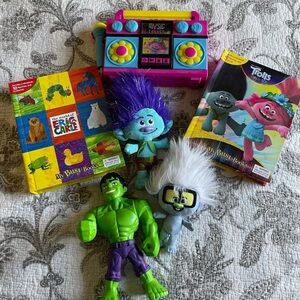 Kids Trolls and Hulk